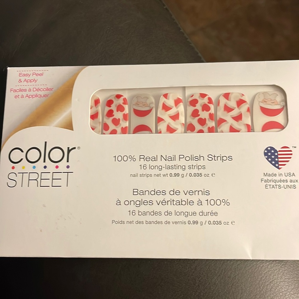 Color Street Retired Holiday Shade-Just Be-Claus